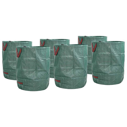 Garden Waste Bags 12 pcs Green 66 x 66 x 83.5 cm Polypropylene