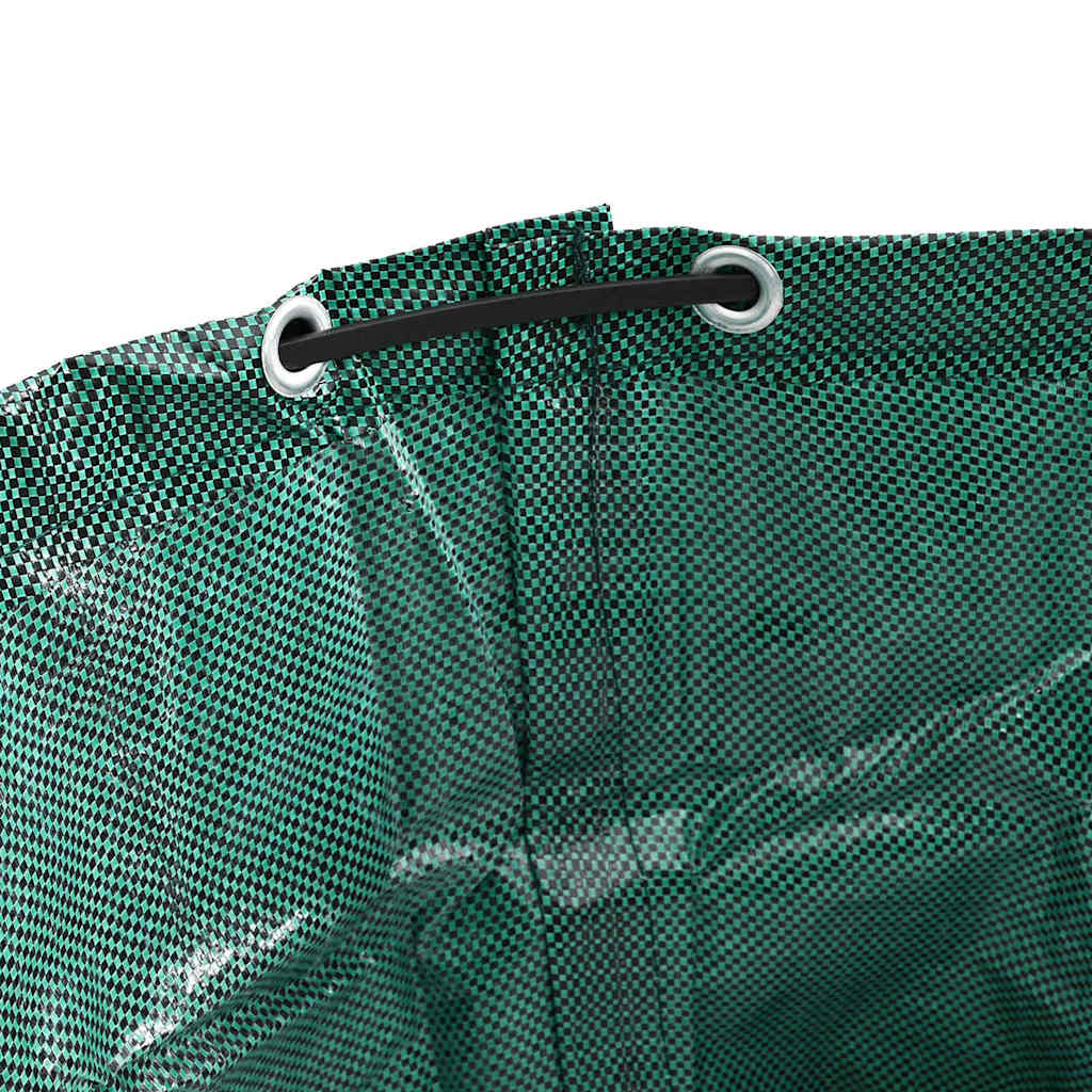 Garden Waste Bags 12 pcs Green 79 x 79 x 99.5 cm Polypropylene