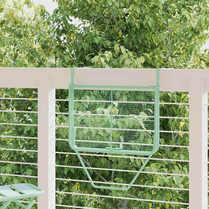 Hanging Balcony Table Mint green 60 x 39 x 65 cm Steel