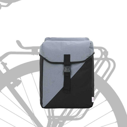 Bicycle Bag Black and Grey 15.5 x 31.5 x 40 cm Polyester