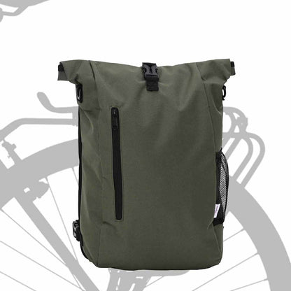 Bicycle Bag Olive green 31 x 13 x 58 cm Polyester