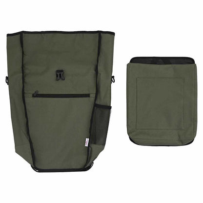 Bicycle Bag Olive green 34 x 16 x 59 cm Polyester