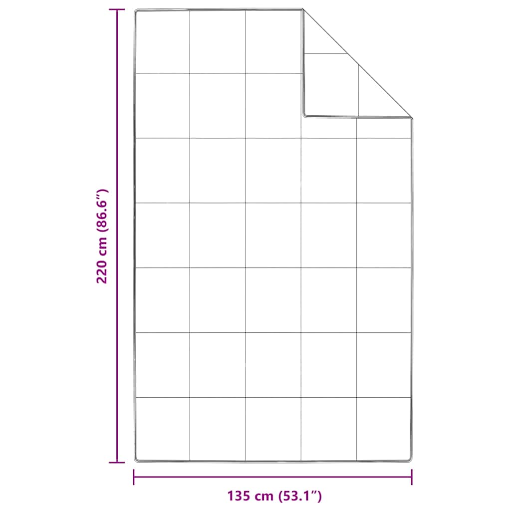 Winter Duvet White 135 x 220 cm Down