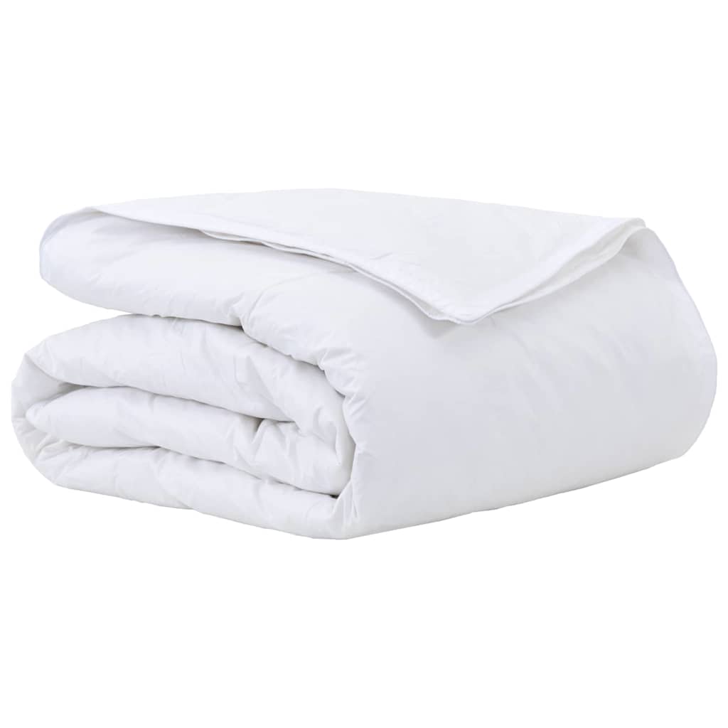 2-in-1 Duvet White 135 x 200 cm Down