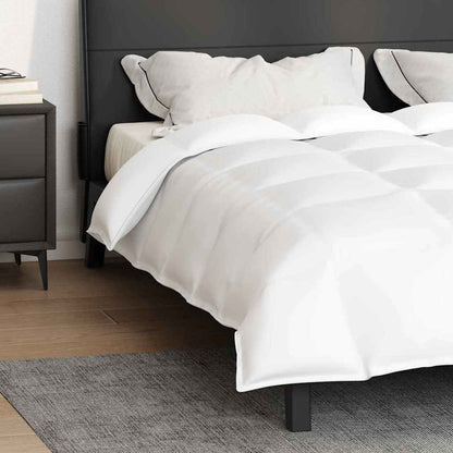 2-in-1 Duvet White 240 x 200 cm Down