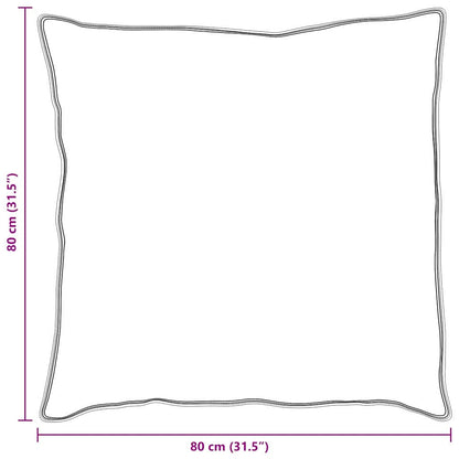 Pillow with Pillow White 80 x 80 cm Cotton