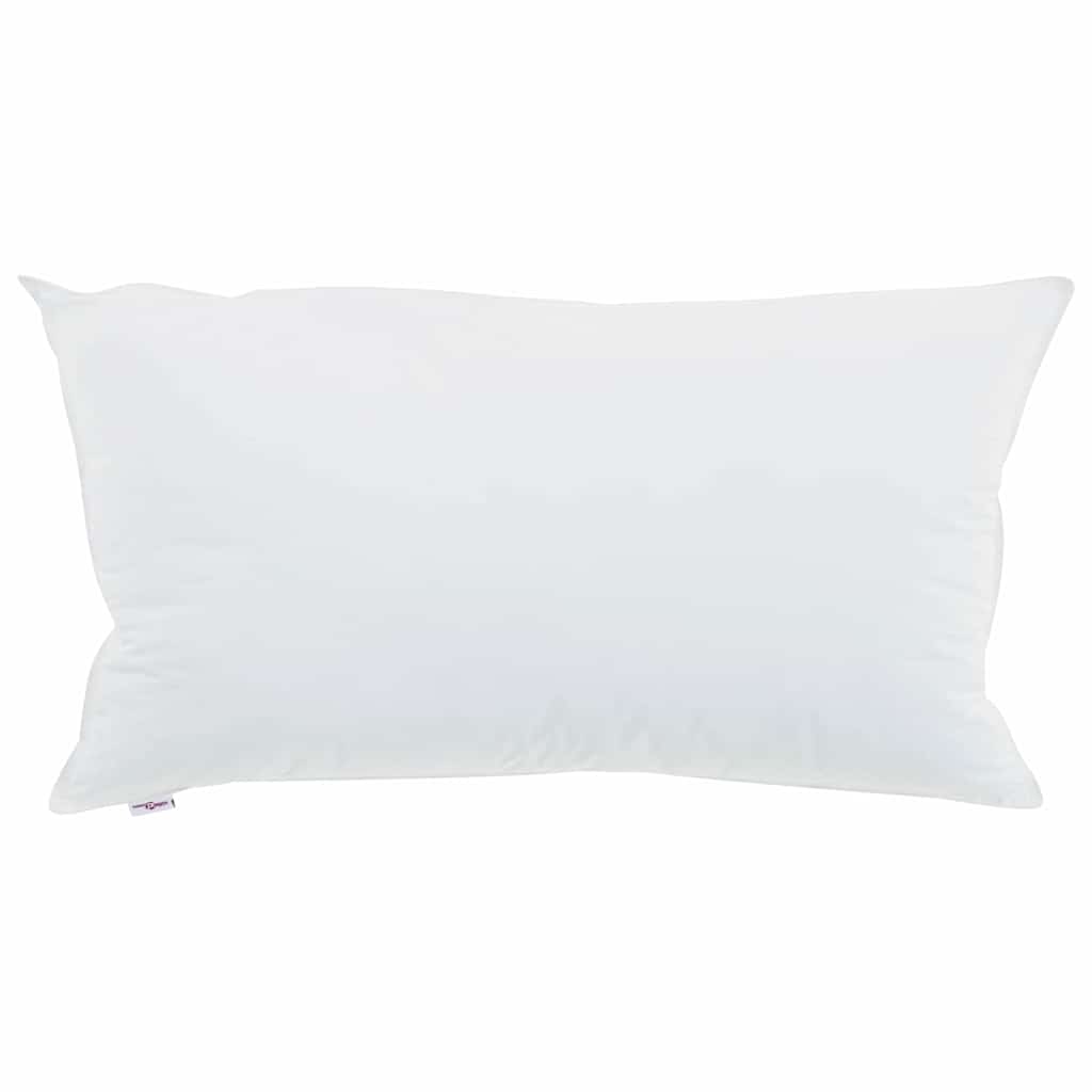 Pillow with Pillow 2 pcs White 40 x 80 cm Cotton