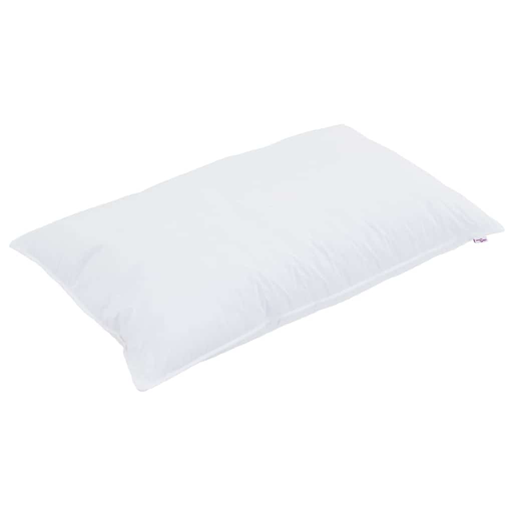 Pillow with Pillow 2 pcs White 40 x 80 cm Cotton