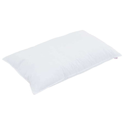 Pillow with Pillow 2 pcs White 40 x 80 cm Cotton