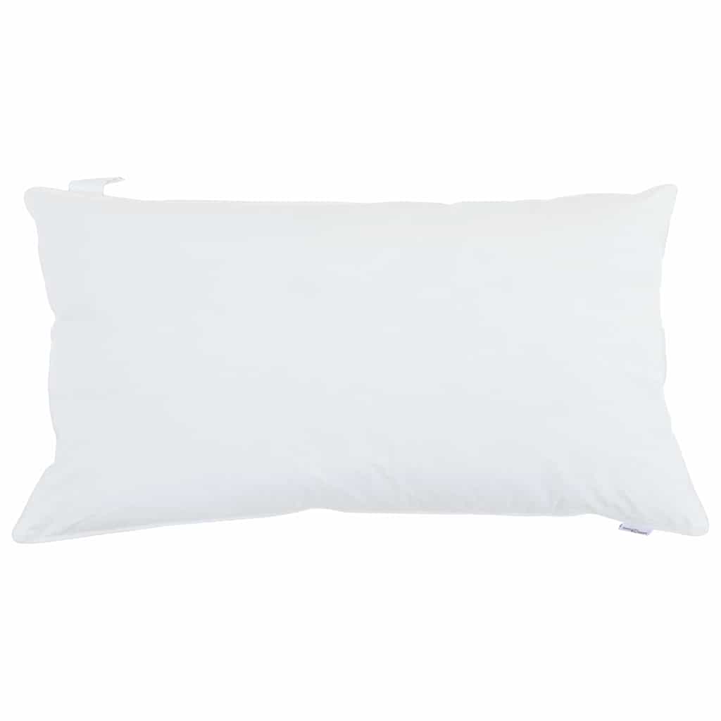 Pillow with Pillow 2 pcs White 40 x 80 cm Cotton