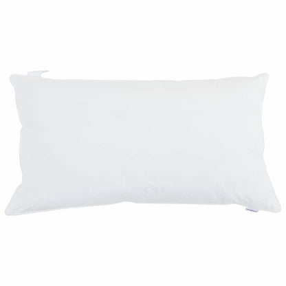 Pillow with Pillow 2 pcs White 40 x 80 cm Cotton