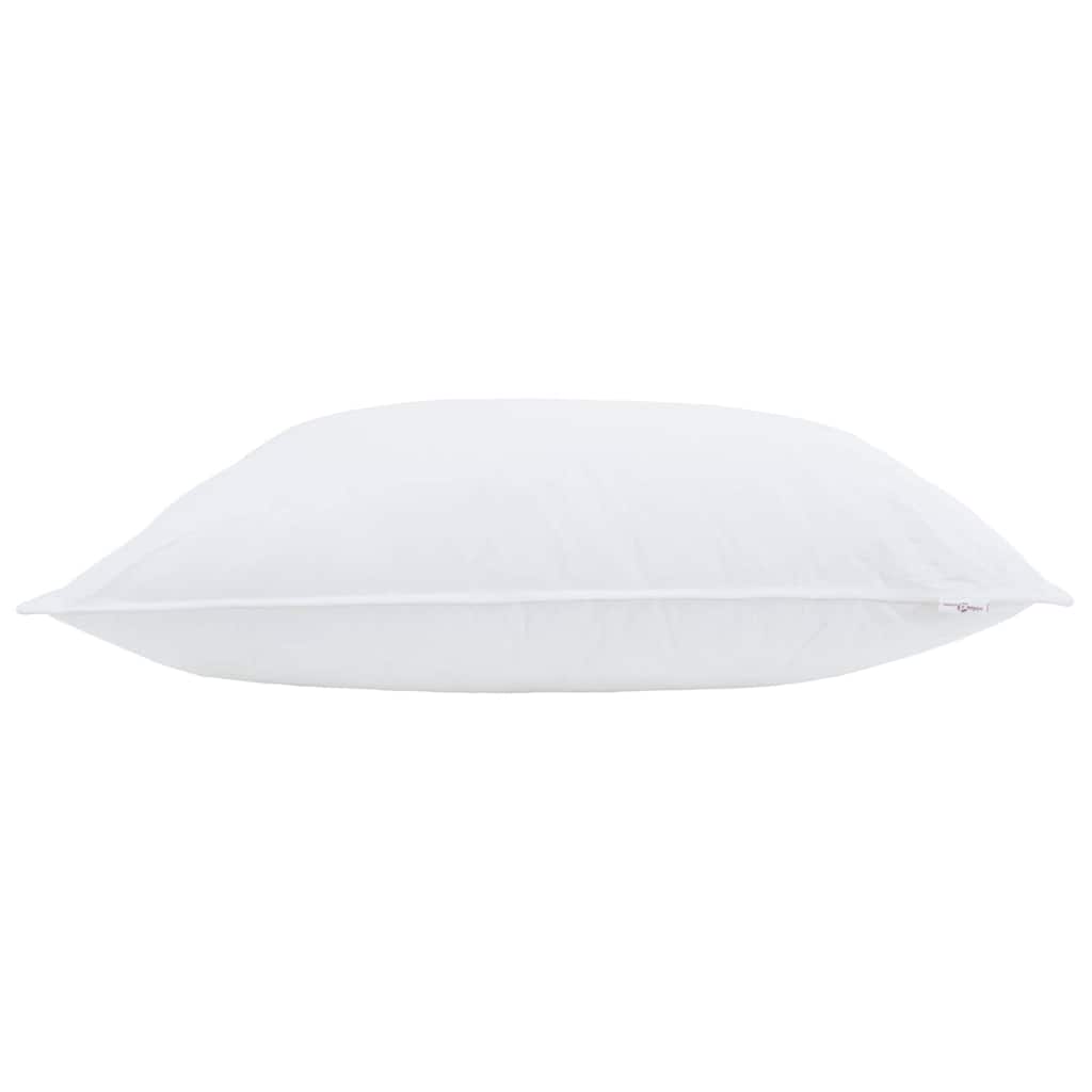 Pillow with Pillow 2 pcs White 70 x 90 cm Cotton