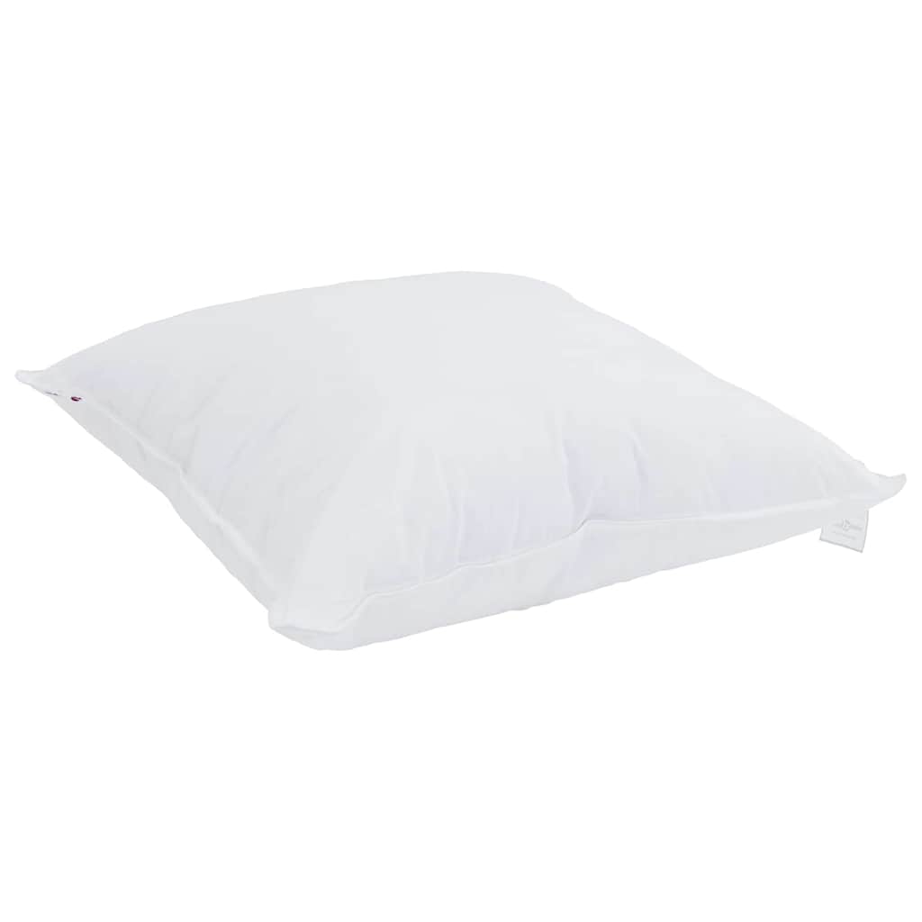 Pillow with Pillow 2 pcs White 80 x 80 cm Cotton