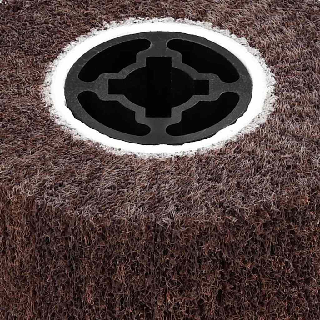 Sanding Rollers 3 pcs Brown 12 x 12 x 10 cm Synthetic fibre