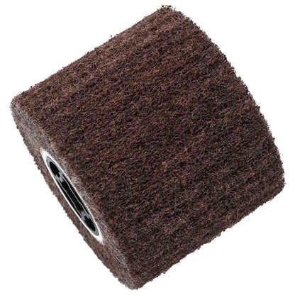 Sanding Rollers 3 pcs Brown 12 x 12 x 10 cm Synthetic fibre