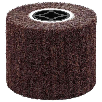 Sanding Rollers 3 pcs Brown 12 x 12 x 10 cm Synthetic fibre