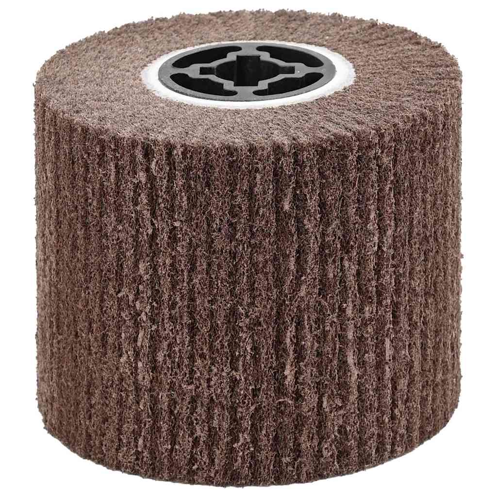 Sanding Rollers 3 pcs Brown 12 x 12 x 10 cm Synthetic fibre