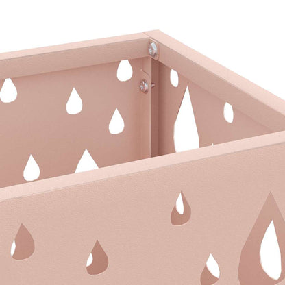 Umbrella Stand Pink 15.5 x 15.5 x 49 cm Metal
