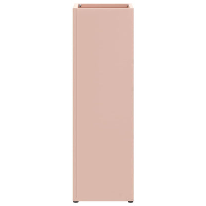 Umbrella Stand Pink 15.5 x 15.5 x 49 cm Metal