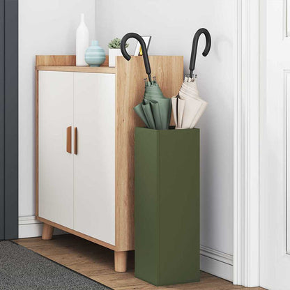 Umbrella Stand Olive 15.5 x 15.5 x 49 cm Metal