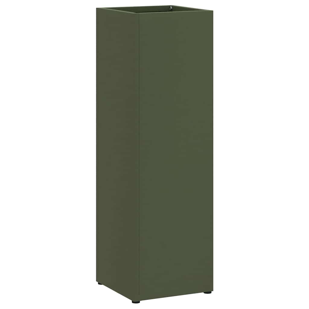 Umbrella Stand Olive 15.5 x 15.5 x 49 cm Metal