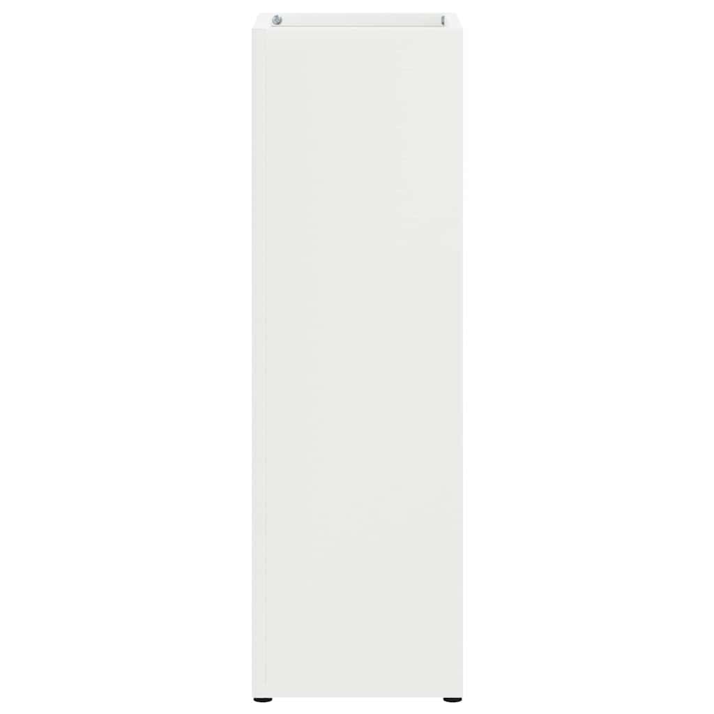 Umbrella Stand White 15.5 x 15.5 x 49 cm Metal