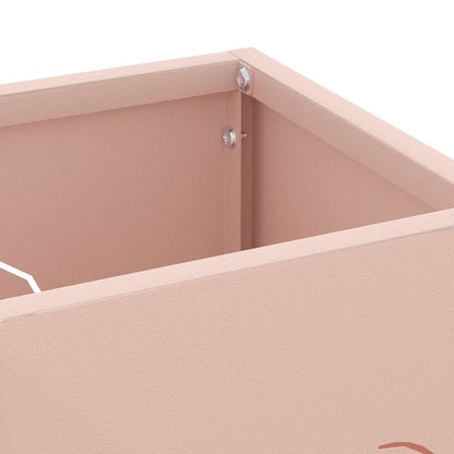 Umbrella Stand Pink 15.5 x 15.5 x 49 cm Metal