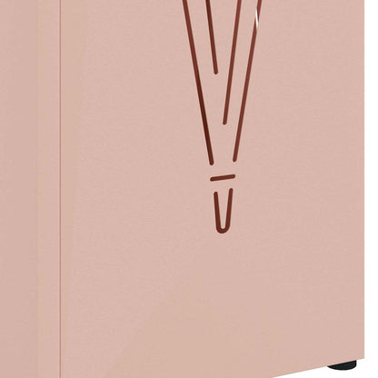 Umbrella Stand Pink 15.5 x 15.5 x 49 cm Metal