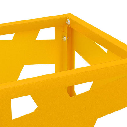 Umbrella Stand Mustard 15.5 x 15.5 x 49 cm Metal