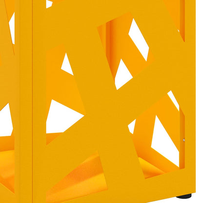 Umbrella Stand Mustard 15.5 x 15.5 x 49 cm Metal