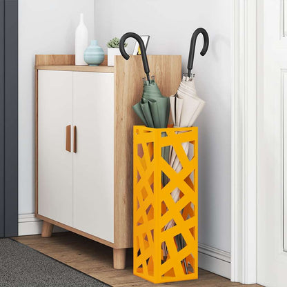 Umbrella Stand Mustard 15.5 x 15.5 x 49 cm Metal