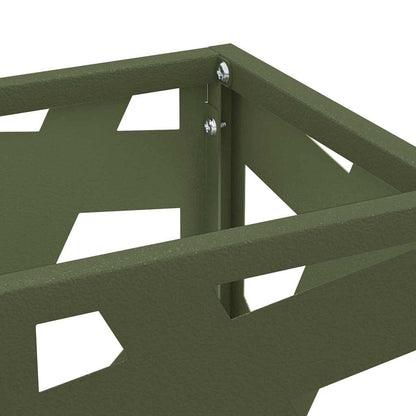 Umbrella Stand Olive 15.5 x 15.5 x 49 cm Metal