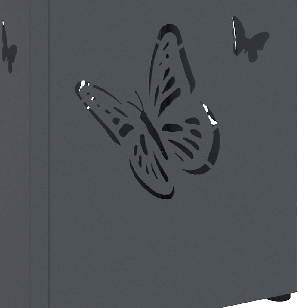 Umbrella Stand Anthracite 15.5 x 15.5 x 49 cm Metal