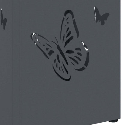 Umbrella Stand Anthracite 15.5 x 15.5 x 49 cm Metal