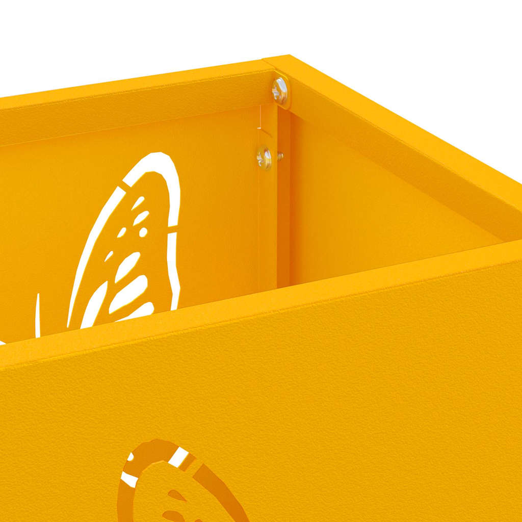 Umbrella Stand Mustard 15.5 x 15.5 x 49 cm Metal