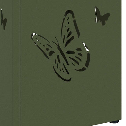 Umbrella Stand Olive 15.5 x 15.5 x 49 cm Metal