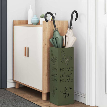 Umbrella Stand Olive 15.5 x 15.5 x 49 cm Metal