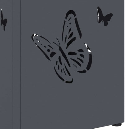 Umbrella Stand Anthracite 15.5 x 15.5 x 49 cm Metal