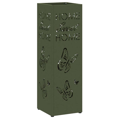 Umbrella Stand Olive 15.5 x 15.5 x 49 cm Steel