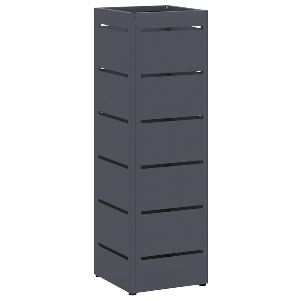 Umbrella Stand Anthracite 15.5 x 15.5 x 49 cm Metal