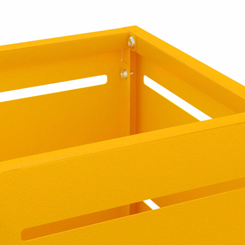 Umbrella Stand Mustard 15.5 x 15.5 x 49 cm Metal
