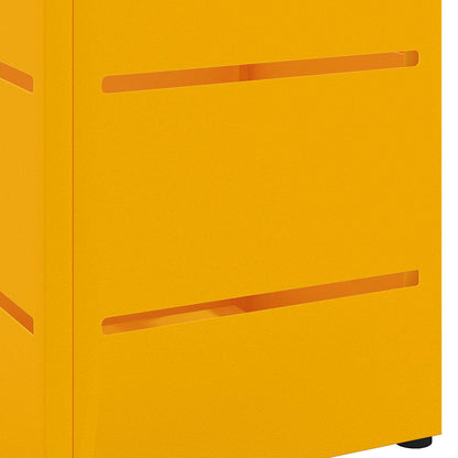 Umbrella Stand Mustard 15.5 x 15.5 x 49 cm Metal