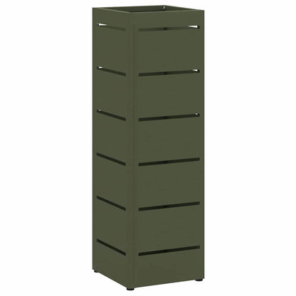 Umbrella Stand Olive 15.5 x 15.5 x 49 cm Metal