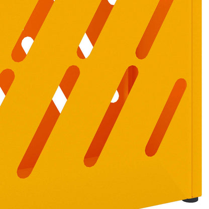 Umbrella Stand Mustard yellow 28 x 12 x 41 cm Steel