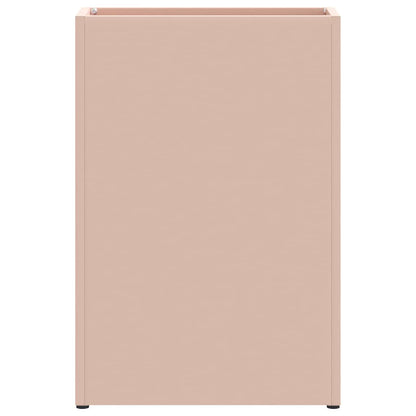 Umbrella Stand with Storage Pink 28 x 12 x 41 cm Steel