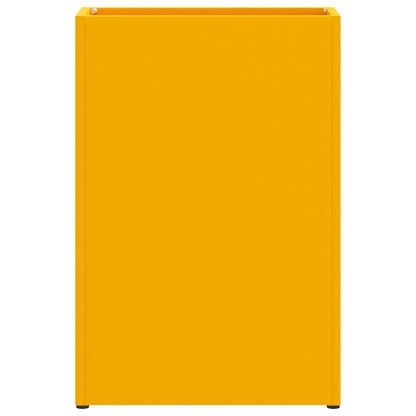 Umbrella Stand Mustard yellow 28 x 12 x 41 cm Steel