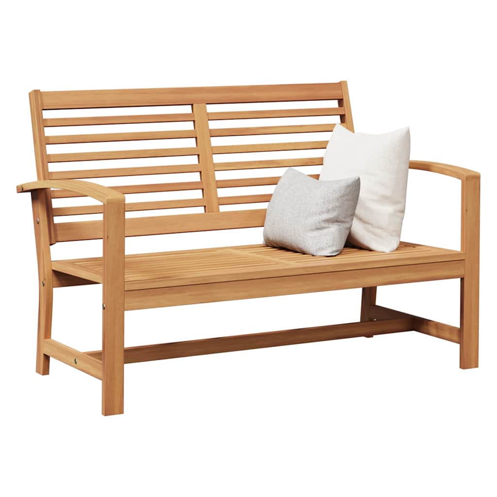 Garden Bench Natural 110 x 64 x 76.5 cm Solid teak wood