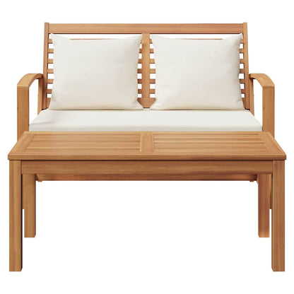 Garden Sofa Set Natural Solid teak wood
