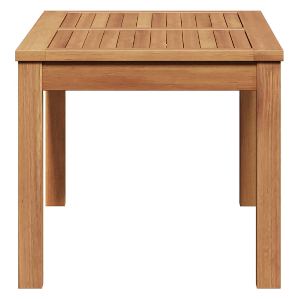 Garden Table Natural 95 x 45 x 40 cm Solid teak wood