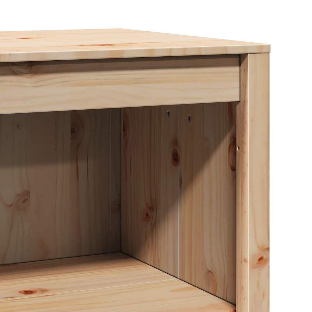 Kitchen Cabinet Brown 106 x 55 x 92 cm Solid Pine wood